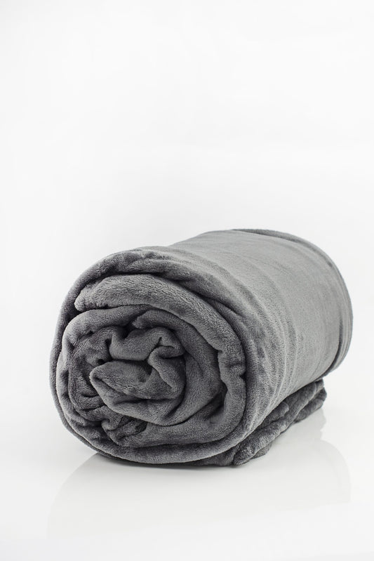 Frazada Luxury - Grey - QUEEN/KING