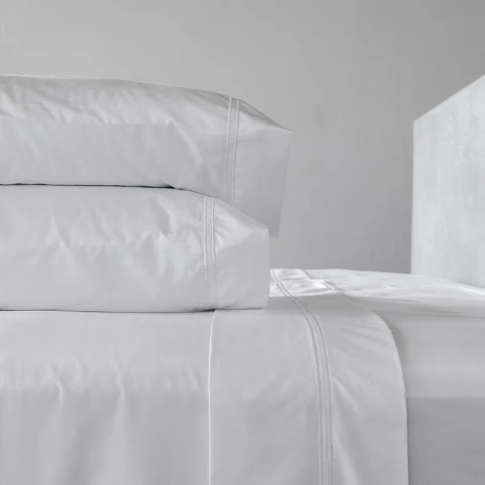 KATTE Pillowcase - Sateen Collection, White