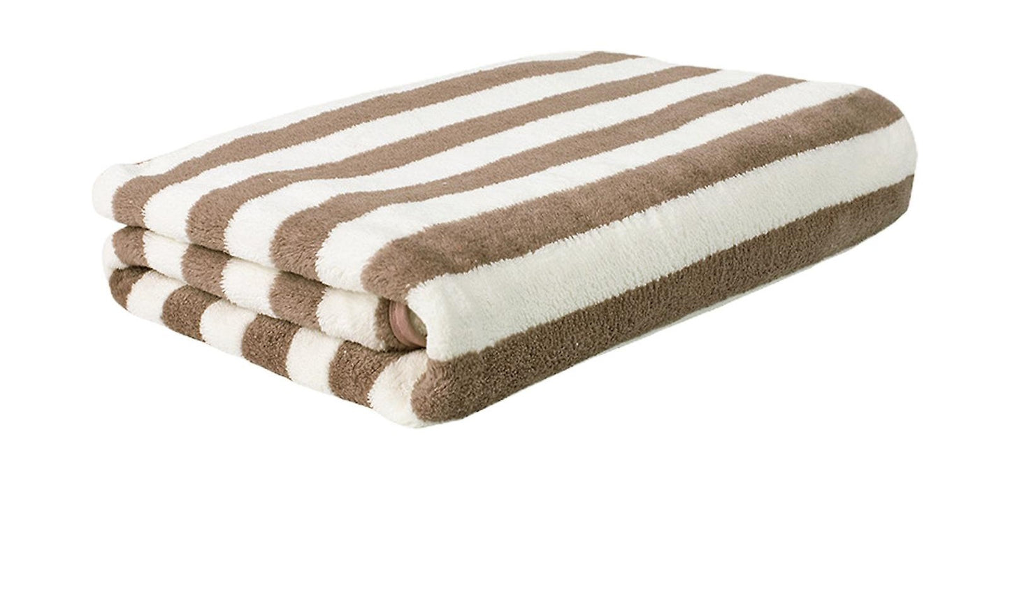 Striped Beach Towel - 100% Cotton - 90x180