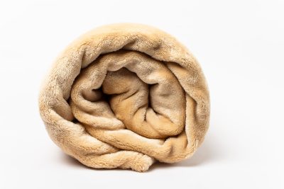 Frazada Luxury - Ivory - Queen/King