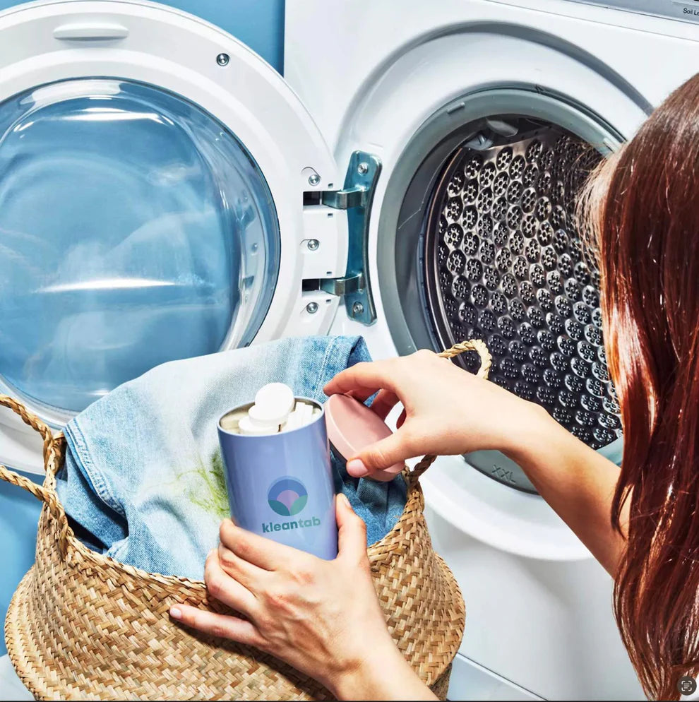 Multicolor Laundry Detergent Tablets