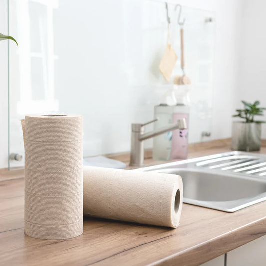 Bamboo Fiber Kitchen Towel – 6 Rolls