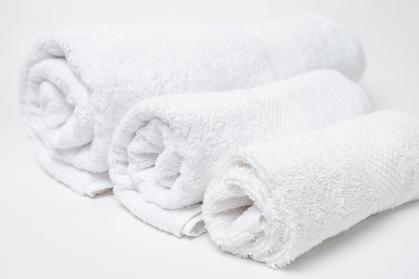 Hand Towel - 16x28 - Beige / White