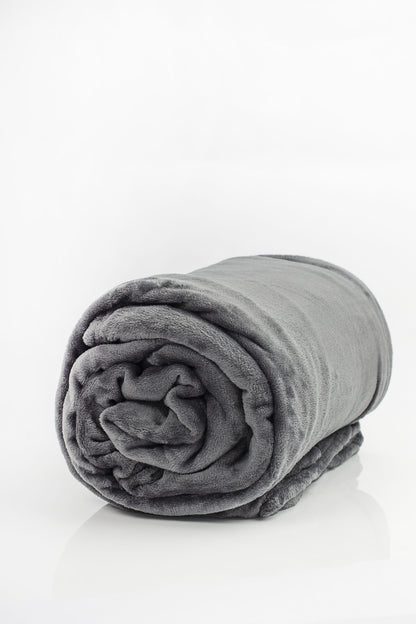 Frazada Luxury - Grey - QUEEN/KING