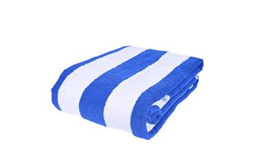 Striped Beach Towel - 100% Cotton - 90x180