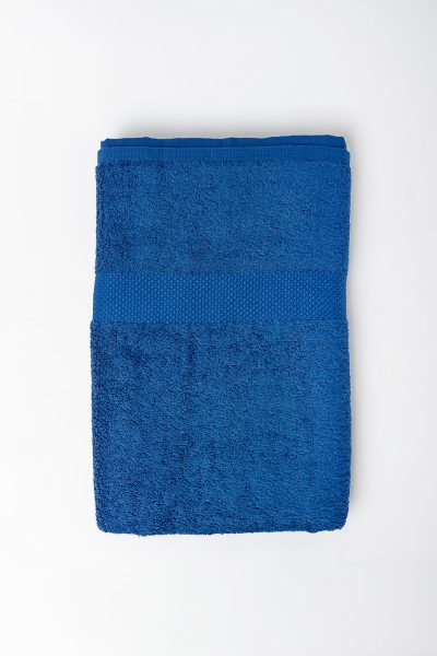 Body Towel - 28x58" (71x147 cm) - Blue/Beige/White - 600g