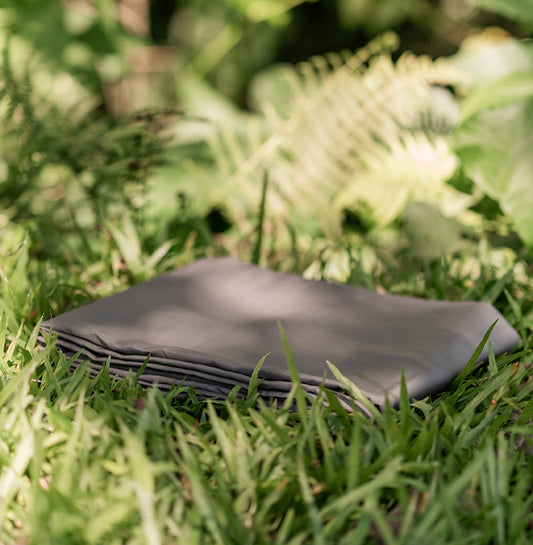 Bed Sheet - Elastic - Grey - 60/40 - TC300 - Queen/King