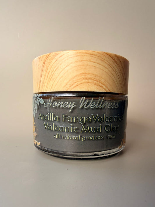 Volcanic Mineral Mud with Raw Honey