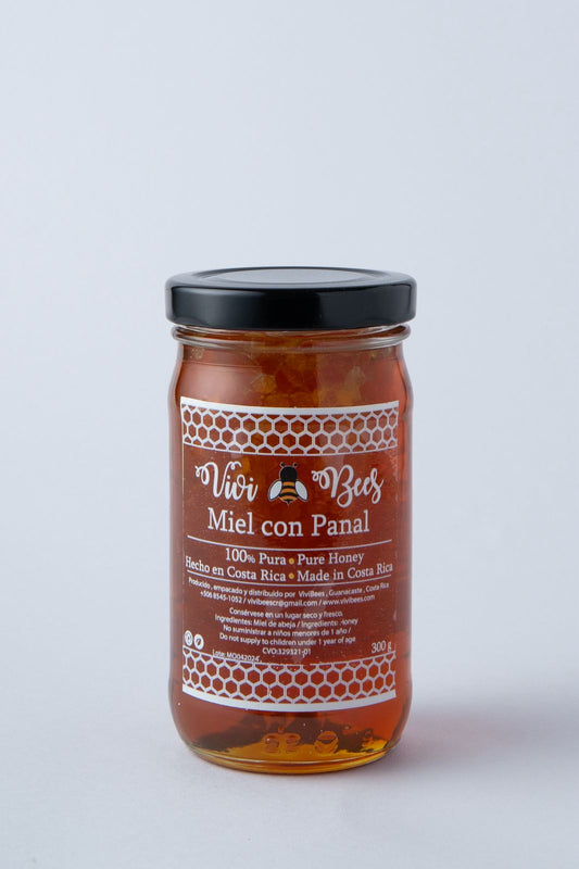 Natural Raw Honey with Honey Comb