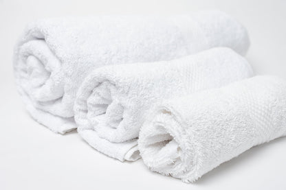 Body Towel - 28x58" (71x147 cm) - Blue/Beige/White - 600g