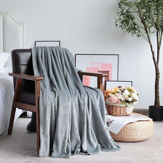 Frazada Luxury - Grey - QUEEN/KING