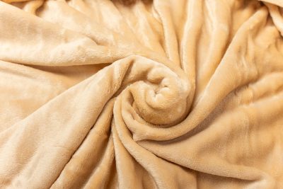 Frazada Luxury - Ivory - Queen/King