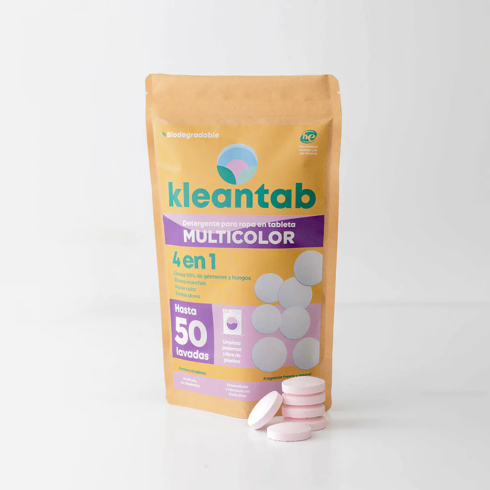 Multicolor Laundry Detergent Tablets