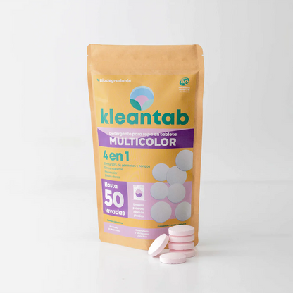 Multicolor Laundry Detergent Tablets